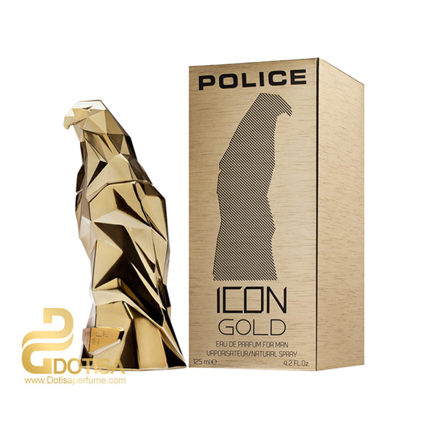 عطر ادکلن پلیس آیکون گلد مردانه 125 میل – Police Icon Gold EDP