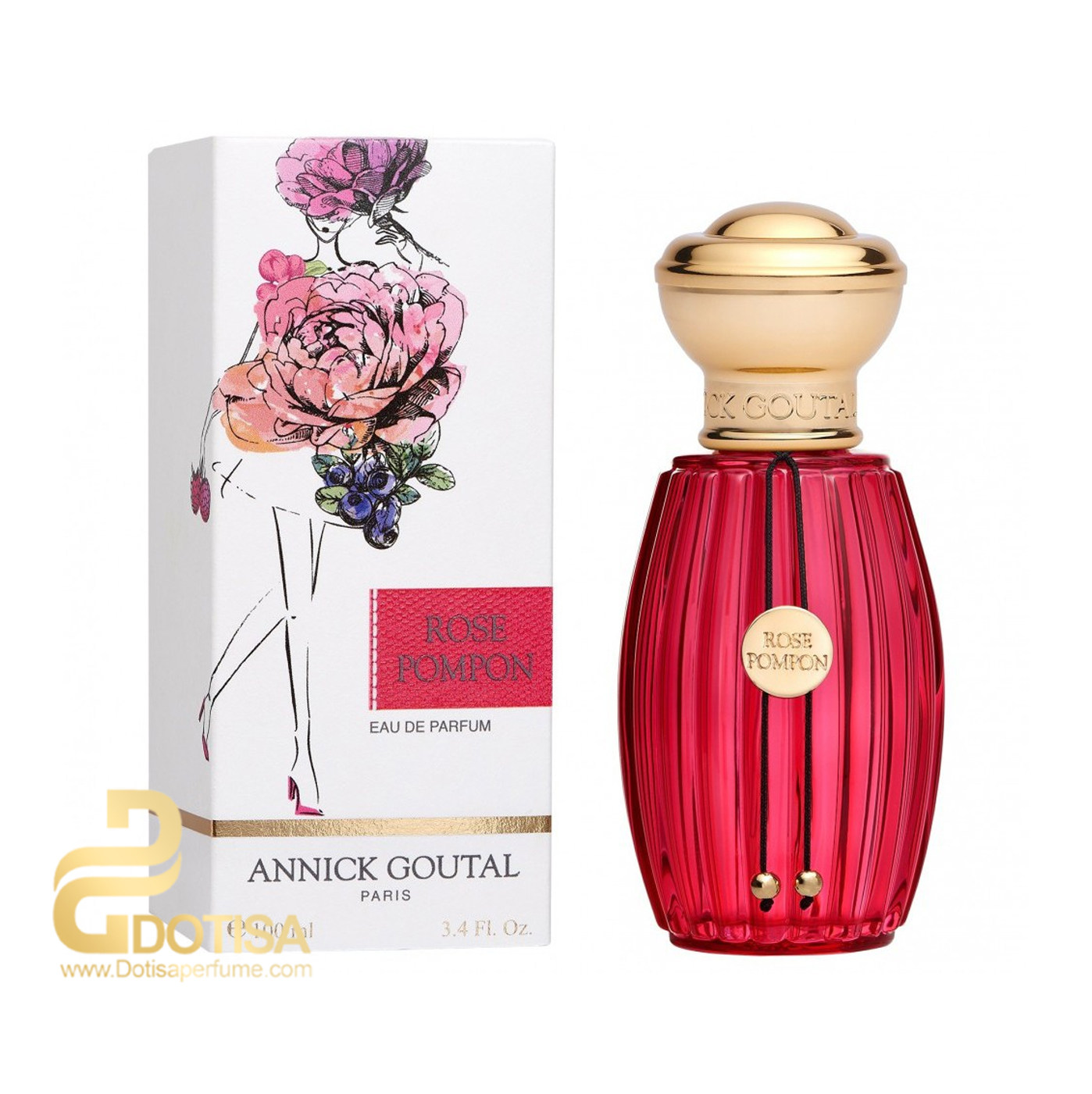 عطر ادکلن آنیک گوتال رز پمپون ادو پرفیوم | Rose Pompon Eau de Parfum Goutal for women
