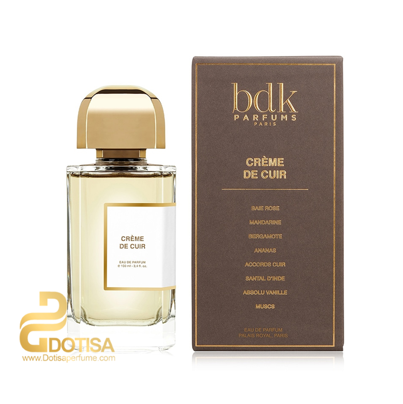 عطر ادکلن پارفومز بی دی کی پاریس کرم دی کوئیر | Crème de Cuir BDK Parfums for women and men